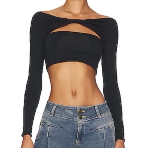 NWT SER.O.YA Long Sleeve Ellis Top - Picture 1 of 6